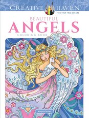 Creative Haven Beautiful Angels Coloring Book hind ja info | Tervislik eluviis ja toitumine | kaup24.ee
