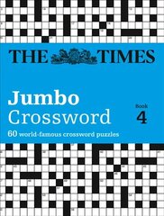 Times 2 Jumbo Crossword Book 4: 60 Large General-Knowledge Crossword Puzzles, Book 4 цена и информация | Книги о питании и здоровом образе жизни | kaup24.ee