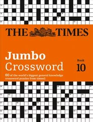 Times 2 Jumbo Crossword Book 10: 60 Large General-Knowledge Crossword Puzzles hind ja info | Tervislik eluviis ja toitumine | kaup24.ee