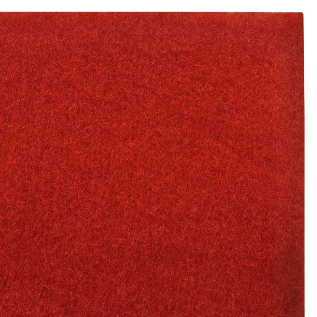 VidaXL punane vaip 1 x 20 m eriti raske 400 g/m2 hind ja info | Vaibad | kaup24.ee