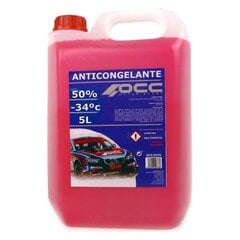 Antifriis OCC Motorsport 50% orgaaniline roosa (5 L) hind ja info | Antifriisid ja jahutusvedelikud | kaup24.ee