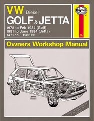 VW Golf & Jetta Diesel: 1978-84 2nd Revised edition цена и информация | Путеводители, путешествия | kaup24.ee