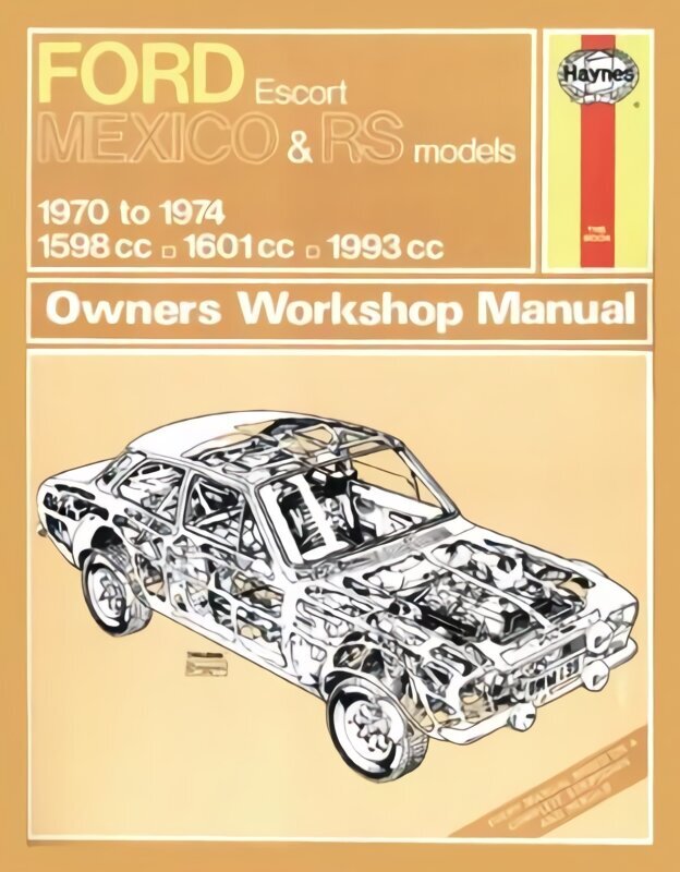 Ford Escort RS Mexico hind ja info | Reisiraamatud, reisijuhid | kaup24.ee