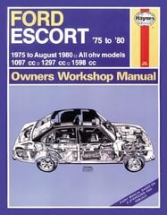 Ford Escort Owner's Workshop Manual: 75-80 цена и информация | Путеводители, путешествия | kaup24.ee