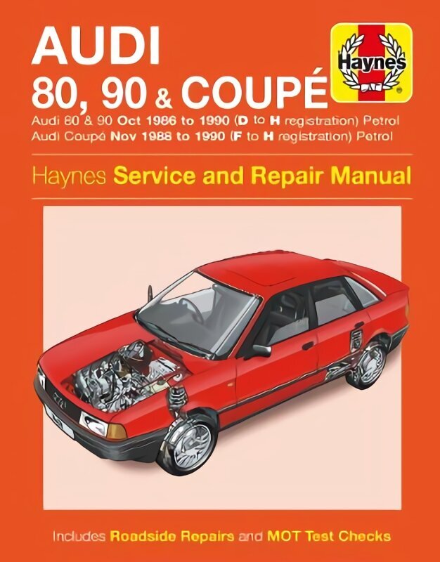 Audi 80, 90 & Coupe hind ja info | Reisiraamatud, reisijuhid | kaup24.ee