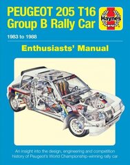 Peugeot 205 T16 Group B Rally Car: 1983 to 1988 hind ja info | Tervislik eluviis ja toitumine | kaup24.ee