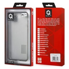 Qult Luxury Ultra Back Case Силиконовый чехол для Samsung G955 Galaxy S8 Plus Прозрачный-черный цена и информация | Чехлы для телефонов | kaup24.ee