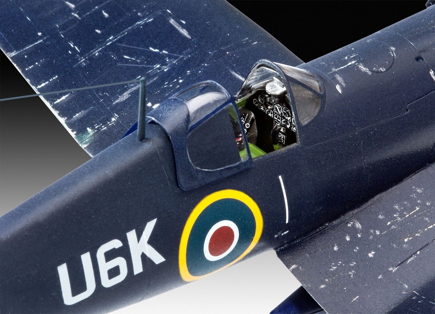 Revell Plastmassist mudellennuk F4U-1B Corsair Royal Navy цена и информация | Mudelautode kollektsioneerimine | kaup24.ee