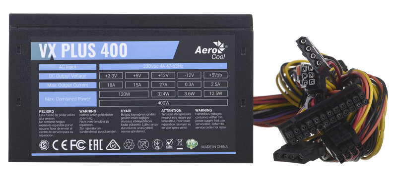 Aerocool AEROPGSVX-400PLUS-80 hind