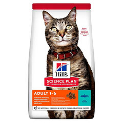 Kuivtoit kassidele Hill's SP Feline Adult tuunikalaga, 3 kg hind ja info | Kuivtoit kassidele | kaup24.ee
