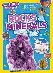 Rocks and Minerals Sticker Activity Book: Over 1,000 Stickers! цена и информация | Книги для малышей | kaup24.ee