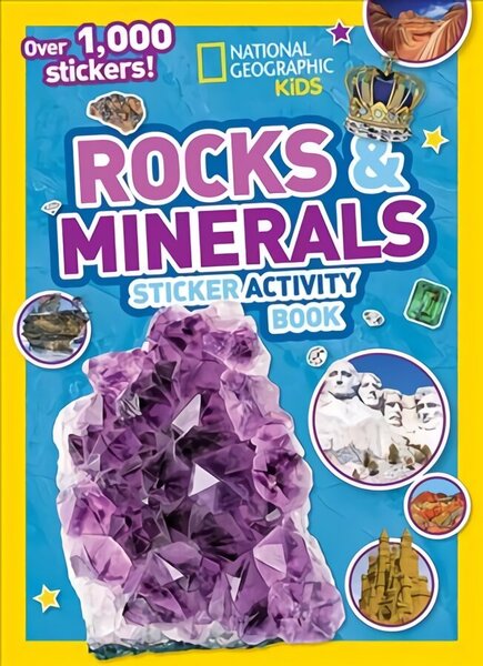 Rocks and Minerals Sticker Activity Book: Over 1,000 Stickers! hind ja info | Väikelaste raamatud | kaup24.ee