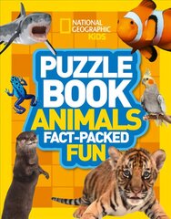 Puzzle Book Animals: Brain-Tickling Quizzes, Sudokus, Crosswords and Wordsearches hind ja info | Noortekirjandus | kaup24.ee