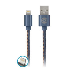 Forever for iPhone 8-pin cable jeans цена и информация | Кабели для телефонов | kaup24.ee