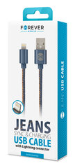 Forever, USB/Lightning, 1m hind ja info | Mobiiltelefonide kaablid | kaup24.ee