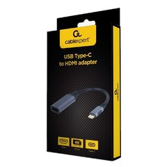 USB C – HDMI adapter GEMBIRD A-USB3C-HDMI-01 hind ja info | USB jagajad, adapterid | kaup24.ee