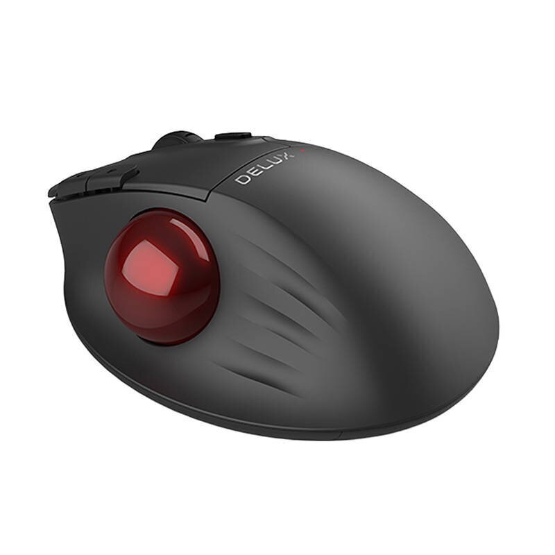 Wireless Ergonomic Mouse Delux MT1 DB BT+2.4G (black) цена и информация | Hiired | kaup24.ee