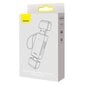 Baseus Lite Series SD/TF memory card reader, USB + USB-C (gray) цена и информация | USB jagajad, adapterid | kaup24.ee