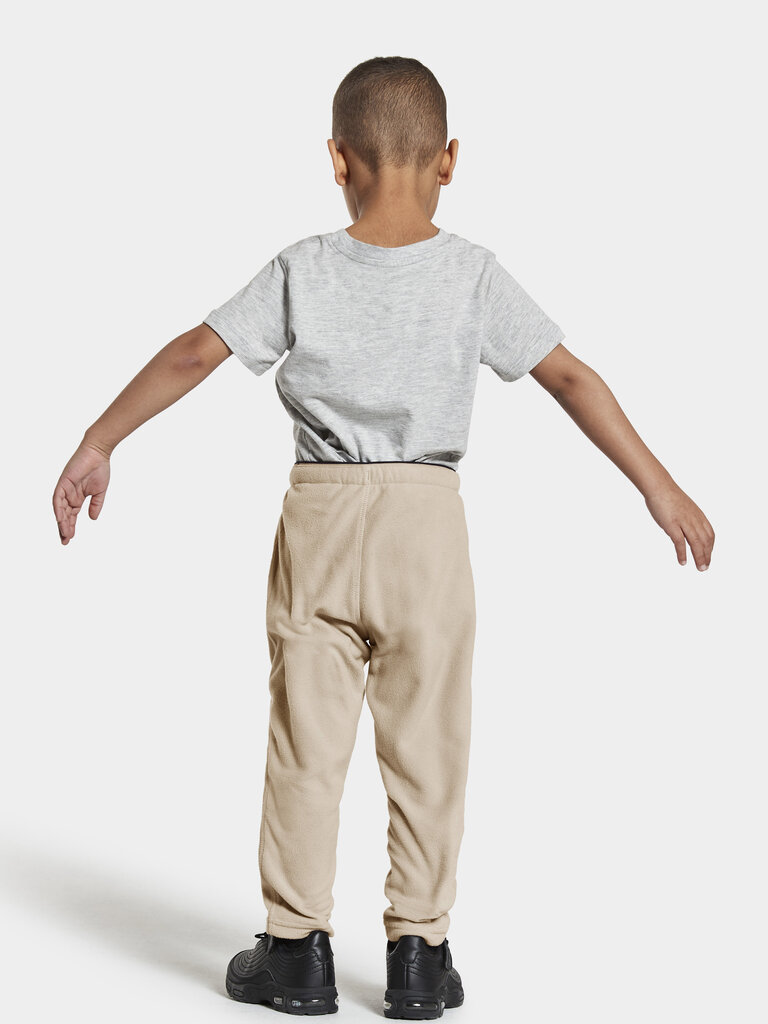 Laste fliispüksid Didriksons Monte 7, beež hind ja info | Poiste püksid | kaup24.ee