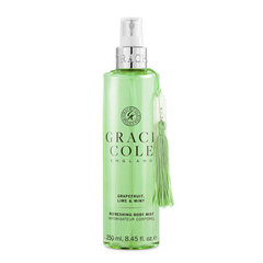 Спрей для тела Grace Cole Grapefruit, Lime & Mint 250 мл цена и информация | Кремы, лосьоны для тела | kaup24.ee