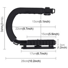 U-kujuline kaamerakinnitus цена и информация | Аксессуары для видеокамер | kaup24.ee