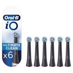 Oral-B iO Ultimate Clean Black XL hind ja info | Elektriliste hambaharjade otsikud | kaup24.ee