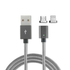 4smarts magnetiline USB-kaabel GRAVITYCord 1m hall hind ja info | Mobiiltelefonide kaablid | kaup24.ee