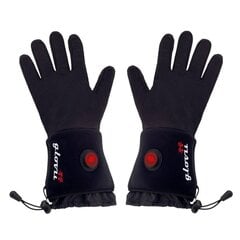 Универсальные перчатки с подогревом Glovii GL - черные S-M цена и информация | Согревающие приборы | kaup24.ee