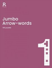 Jumbo Arrow words Book 1: an arrowwords book for adults containing 100 large puzzles цена и информация | Книги о питании и здоровом образе жизни | kaup24.ee