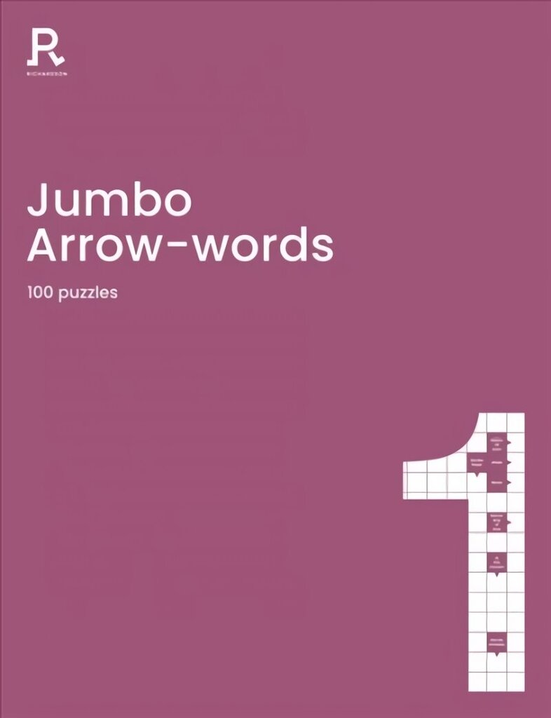 Jumbo Arrow words Book 1: an arrowwords book for adults containing 100 large puzzles hind ja info | Tervislik eluviis ja toitumine | kaup24.ee