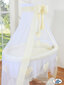 Beebivoodi Wicker drape crib Deluxe - Amelie cream hind ja info | Beebivoodid | kaup24.ee