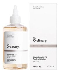 The Ordinary glükoolhappega kooriv toonik 7%, 240ml kaina ir informacija | Näopuhastusvahendid | kaup24.ee