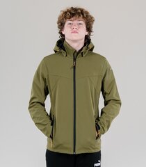 Куртка софтшелл Icepeak, мужская Brimfield 57970-2*572, оливковая 6438522656995 цена и информация | Мужские куртки | kaup24.ee