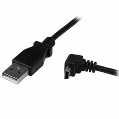 USB-kaabel-Mikro USB Startech USBAMB2MD  Must hind ja info | Mobiiltelefonide kaablid | kaup24.ee