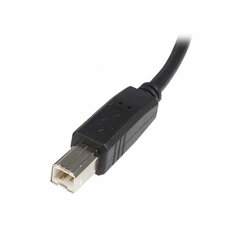 USB A - USB B Kaabel Startech USB2HAB5M  Must hind ja info | Mobiiltelefonide kaablid | kaup24.ee