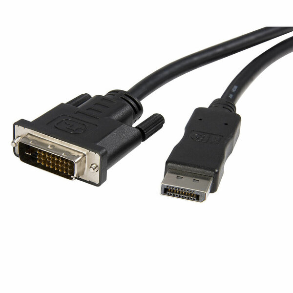 DisplayPort-DVI Adapter Startech DP2DVIMM6  (1,8 m) Must 1.8 m Internetist