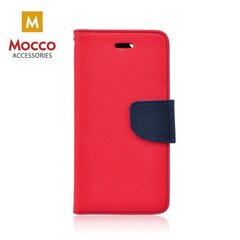 Mocco Fancy Book Case For Samsung A730 Galaxy A8 Plus (2018) Red - Blue hind ja info | Telefoni kaaned, ümbrised | kaup24.ee