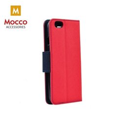 Mocco Fancy Book Case For Samsung A730 Galaxy A8 Plus (2018) Red - Blue hind ja info | Telefoni kaaned, ümbrised | kaup24.ee