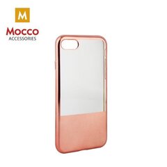 Mocco ElectroPlate Half Silicone Case for Samsung G930 Galaxy S7 Rose Gold hind ja info | Telefoni kaaned, ümbrised | kaup24.ee