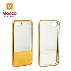 Mocco ElectroPlate Half Silicone Case for Samsung G930 Galaxy S7 Gold hind ja info | Telefoni kaaned, ümbrised | kaup24.ee