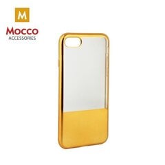 Mocco ElectroPlate Half Silicone Case for Samsung G930 Galaxy S7 Gold цена и информация | Чехлы для телефонов | kaup24.ee