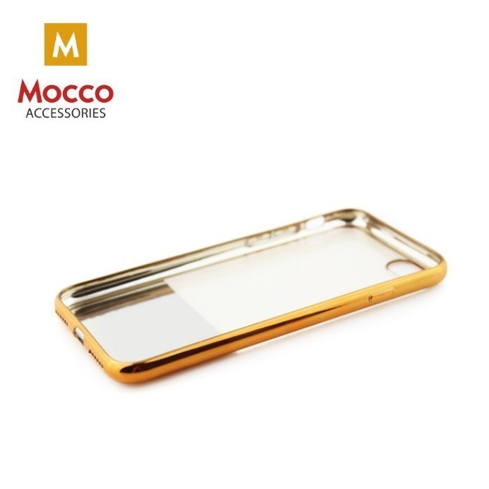 Mocco ElectroPlate Half Silicone Case for Samsung J330 Galaxy J3 (2017) Gold hind ja info | Telefoni kaaned, ümbrised | kaup24.ee