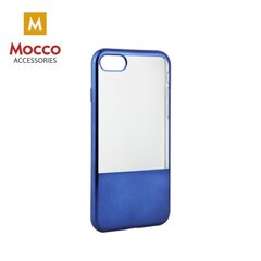 Mocco ElectroPlate Half Silicone Case for Samsung A320 Galaxy A3 (2017) Blue hind ja info | Telefoni kaaned, ümbrised | kaup24.ee