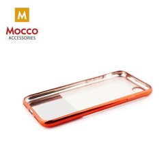 Mocco ElectroPlate Half Silicone Case for Samsung J330 Galaxy J3 (2017) Red цена и информация | Чехлы для телефонов | kaup24.ee