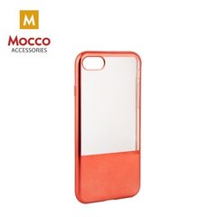 Mocco ElectroPlate Half Silicone Case for Huawei P10 Lite Red цена и информация | Чехлы для телефонов | kaup24.ee