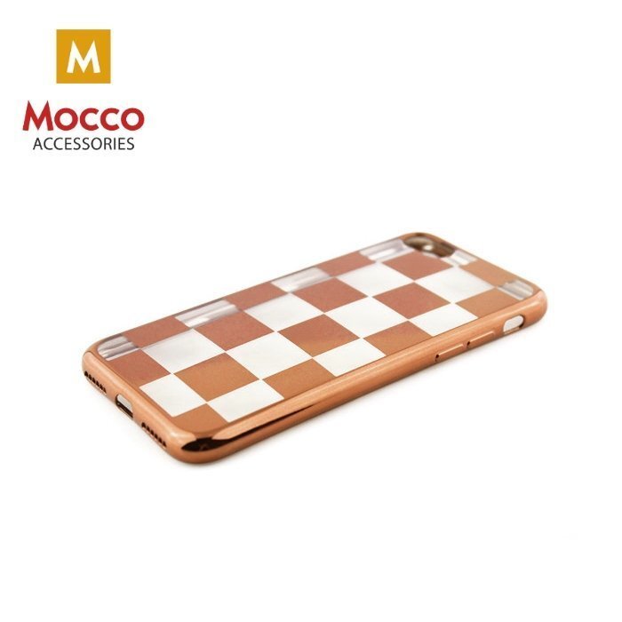 Mocco ElectroPlate Chess Silicone Case for Samsung J330 Galaxy J3 (2017) Rose Gold цена и информация | Telefoni kaaned, ümbrised | kaup24.ee