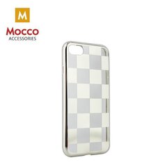 Mocco ElectroPlate Chess Silicone Case for Samsung J330 Galaxy J3 (2017) Silver цена и информация | Чехлы для телефонов | kaup24.ee