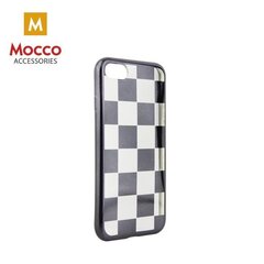 Mocco ElectroPlate Chess Силиконовый чехол для Samsung A320 Galaxy A3 (2017) Черный цена и информация | Чехлы для телефонов | kaup24.ee