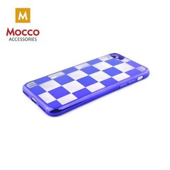 Mocco ElectroPlate Chess Силиконовый чехол для Samsung A320 Galaxy A3 (2017) Синий цена и информация | Чехлы для телефонов | kaup24.ee