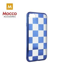 Mocco ElectroPlate Chess Силиконовый чехол для Samsung A320 Galaxy A3 (2017) Синий цена и информация | Чехлы для телефонов | kaup24.ee